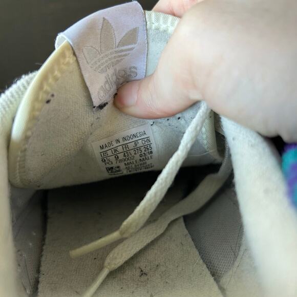 Adidas continental 8 tennis sneakers mens 9.5 - Picture 2 of 8